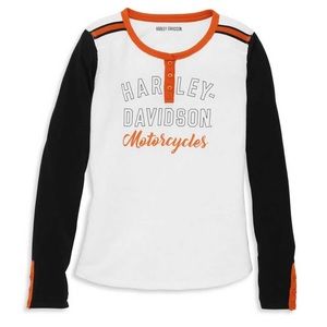 Harley-Davidson Long Sleeve Henley Shirt
